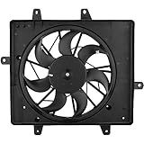 YMAUGP Conjunto De Ventilador Condensador De Radiador 620 440 Para Chrysler PT Cruiser 2 4L L4 2001 2002 2003 2004 2005 2006 2007 2008 Chrysler PT Cruiser 2 4L L4 Com Conector De 3 Pinos