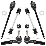 YMAUGP Kit De 6 Peças De Terminais De Direção E Barra Oscilante ES3609 ES3488 K80631 Barras De Direção Internas Externas Estabilizadoras Dianteiras Para Chevy Avalanche 2500 Silverado 2500 Silverado