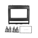Ymiko Moldura De Navegação Rádio Fascia, 2din Central Control Cd Audio Fascia Frame Compatível Com Fiat Albea Siena Palio 2004-2012