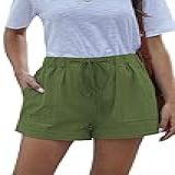 YOCUR Short Feminino Leve Casual Folgado