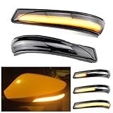 Yoegerery Luz De Seta De LED Dinâmica- Sequencial- Retrovisora Lateral- Indicadora- Pisca-pisca- Compatível Com Hyundai Elantra GT Avante MK5 MD UD 11-15 Veloster I30 GD -amarelo-