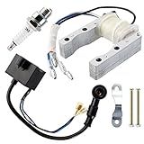 YOFMOO A Vela De Ignição De Bobina Magnética De Ignição CDI Serve Para Bicicleta Motorizada Com Motor De 2 Tempos 49cc 50cc 60cc 66cc 70cc 80cc 2 Tempos