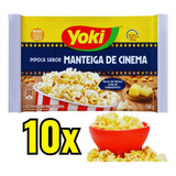 Yoki Pipoca Para Micro ondas Manteiga De Cinema Pacote 100g