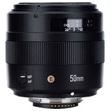 Yongnuo Standard Prime Lens Yn50mm F1.4n E 50 Mm Preto 1 Unidad