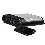 YONGYAO Mini Aquecedor De Ar Portátil Para Carro 12V 150W Ventilador De Refrigeração Pára Brisas Desembaçamento Cinza Tipo Normal