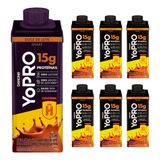 Yopro Whey Danone Doce De Leite 15g Zero Lactose 250ml Kit 6