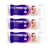 York Algodão Em Discos Premium 50un Kit 3un