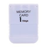 Yosoo Health Gear Cartão De Memória Ps1, Cartão De Memória Para Ps1, Cartão De Memória De 1 Mb Para Playstation 1 One Ps1, Acessório De Economia De Jogos De Cartão De Memória Para Computador Para Jogos