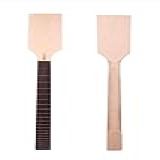 YoungMonic Substituição De Pescoço De Guitarra Elétrica 22 Trastes Pescoço De Guitarra 63 Cm Maple Rosewood Fretboard Cabeça De Remo Sem Incrustação 22 Trastes 63 Cm