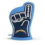 YouTheFan Luva De Forno NFL Los Angeles Chargers 1 33 6 Cm X 16 5 Cm