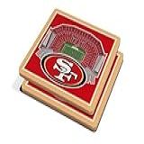 YouTheFan Porta Copos NFL San Francisco 49ers 3D StadiumView   Levi S Stadium