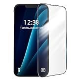 YOUULAR  1 Pacote De Protetor De Tela Para Huawei Mate 40 Pro  Película Protetora De Vidro Temperado Dureza 9H Alta Transparência Anti Quebra Antibolhas  Borda Preta