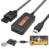 Yoxxzus Adaptador HDMI N64 Conversor HDMI Com Cabo HDMI Para N64 Gamecube SNES
