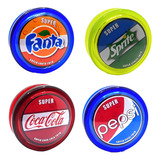 Yoyo Ioio Yo yo Profissional Retrô Coca Fanta Kit Com 4