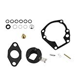 YSMN Kits De Reparo De Carburador Com Substituição De Flutuador Para Johnson Evinrude 2hp 3hp 4hp 398532 Sierra 18 7043