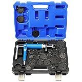 YSTOOL Pinça De Freio Pneumática Pistão Wind Back Ferramenta De Espalhamento De Compressão 23 Peças Kit Rebobinador Espalhador Conjunto De Ferramentas De Ar Para Reparar Bomba De Freio De Troca De