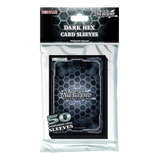 Yu gi oh Protetor Para Cartas Dark Hex Card Sleeves 50un