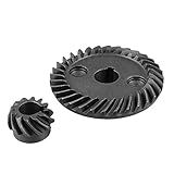 YUANJI Conjunto De Engrenagens Cônicas Em Espiral De Metal Para Peças De Engrenagem De Rebarbadora Makita 9523