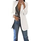 YuanJuli Jaqueta Blazer Feminina Cardigã