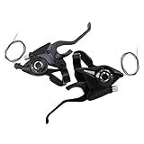 Yuecoom Alavancas De Freio De Bicicleta Câmbio De Velocidade 3 X 8 Conjunto De Alavanca De Freio De 24 Velocidades