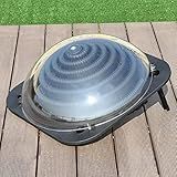YUEWO Aquecedor De Piscina Acima Do Solo Com Cúpula Solar Para Piscinas Externas Enterradas E Acima Do Solo Aquecedor De água Com Conector Preto