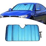 Yumfugu 1 Pára Brisa Dianteiro Do Carro 144 8 Cm X 69 8 Cm Engrossar 5 Layer Auto Front Window Sun Shield Cover Block UV Ray Keep Car Cool Visor Shield Cover Universal Para A Maioria Dos Carros