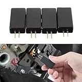 Yumfugu Pack 4 Simulador De Detecção De Airbag De Carro Ferramentas De Teste De Airbag De Carro Ferramenta Universal De Instrumento De Detecção De Reparo De Airbag Automotivo Para Coleta De Carro