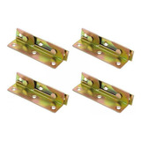 Z 2 X 4pcs Travas De Cama Pesadas Dobradiças Suporte De