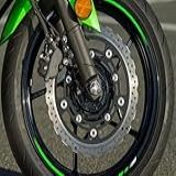 Z 400 18-21 Rotor De Disco De Freio Dianteiro Flutuante De Aço Para Motocicleta Competitivo Com Ninja 400 Ninja400 EX400 Z400 ABS 2017-2021 2018 2019