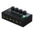 Z Amplificador De Fone De Ouvido Mixer De 4 Canais