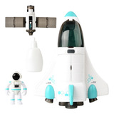 Z Brinquedo Espacial Ônibus Espacial Missão Transporte Azul