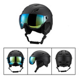 Z Capacete De Segurança Snowboard Removível Integrado 
