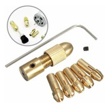 Z Mini Mandril Acoplável Mandril Para Motor Kit 7 Peças