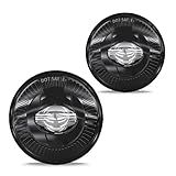 Z OFFROAD 2 Peças 24W Luzes De Neblina Redondas De LED 5202 Lâmpadas De Substituição Para 2007 2014 Suburban Tahoe 2007 2013 Avalanche 2010 2013 Camaro 2015 Silverado GMC Sierra Acadia Yukon Preto