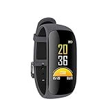 Z17C Fitness Activity Pulseira Inteligente Tracker Smart Watch Sleep Cinza 