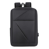 Zafin Mochila Executiva Impermeável Para Notebook 15 6 Cor Preto 19l Resistente A Água E Riscos Reforçadas Com Acabamento Fino Saída Usb