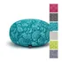 Zafu Almofada De Meditação Puf Estampada Maharaja 38x24x14cm