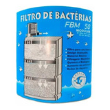 Zanclus Fbm 50 Filtro De Bactérias Mídias Bomba 140 L h