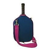 Zaoalife Capa Impermeável Para Raquete De Pickleball De Neoprene Dois Bolsos Laterais Alças Confortáveis Bolsa Organizadora De Raquetes