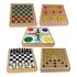 Zaramela Brinquedos Tabuleiro 5 X 1 Ludo Jogo Da Velha Trilha