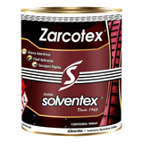Zarcão Primer 900ml Óxido Metálico Vermelho Fosco Solventex
