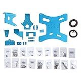 Zaweliyo 36 PCs 3D Impressora Placa De Alumínio Alumínio Placa De Alumínio Eixo Parafusos Correia Kit De Atualização Da Impressora 3D Para Ender 3 Pro 3D Peças Da Impressora