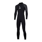 ZCCO Roupa De Mergulho Masculina De Neoprene Premium De 3 Mm De Manga Comprida Para Pesca Submarina- Snorkeling- Surf- Canoagem- Mergulho -masculino Preto -novo-- M-