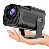 ZDSSY HY320 Mini- Projetor Portatil 5G Wifi 6- Bluetooth 5-0 E Android 11- Suporte 4K E 720P Nativo- 12-000 Lumens- Projetor Led Com 4D-4P E Auto De Correccao- 180- Giratorio- Zoom Eletronico