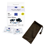 Zeiss Lens Wipes 50 Lenços Limpa Lentes Celular + Brinde 