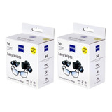 Zeiss Lens Wipes C/ 100 Lenços Umedecido Limpa Lentes Óculos