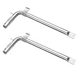 Zemibi Tubos De Queimador De Aço Inoxidável Tubos De Queimador De Grelha Tubos De Queimador De Forno Peças De Reposição Para Modelos De Churrasqueira A Gás Viking Pb05000 Kits De Reparo Pacote