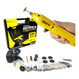 Zenite Micro Mini Retifica 127v 220v Com 62 Acessórios 10000rpm