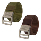 Zenith Cinto Tático Nylon Lona Premium Fivela Dupla Kit 2 Un