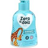Zero A Dois Sabonete Líquido Para Bebê Cabeça Aos Pés Flip Top 250ml